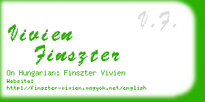 vivien finszter business card